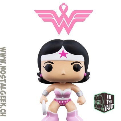 Funko Funko Pop DC Wonder Woman (Breast Cancer Awareness) Vaulted