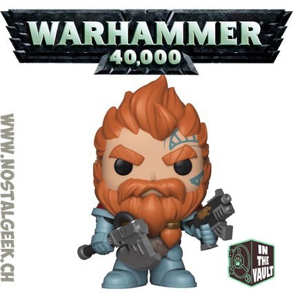 Funko Funko Pop Games Warhammer 40k Space Wolves Pack Leader Vaulted