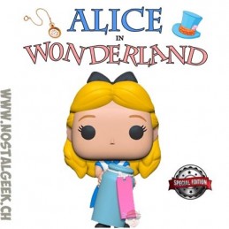 Funko Funko Pop! Disney Alice aux Pays Des Merveilles Alice with bottle Edition Limitée