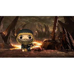Funko Pop N°1058 Mortal Kombat Scorpion (Metallic) Vaulted Exclusive Vinyl Figur