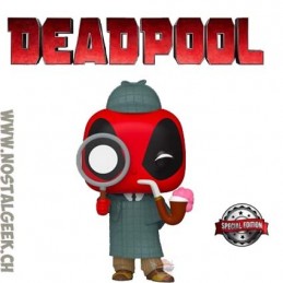 Funko Funko Pop Marvel Sherlock Deadpool Edition Limitée