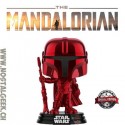 Funko Pop Star Wars The Mandalorian (Red Chrome) Exclusive Vinyl Figure