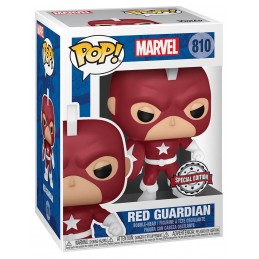 Funko Funko Pop Marvel Black Widow Red Guardian Edition Limitée