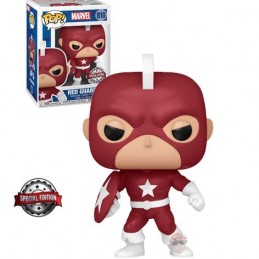 Funko Funko Pop Marvel Black Widow Red Guardian Edition Limitée