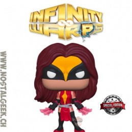 Funko Funko Pop Marvel Infinity Warps Weapon Hex Exclusive Vinyl Figure