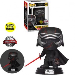 Funko Funko Pop Star Wars Last Jedi Kylo Ren Supreme Leader Phosphorescent Edition Limitée