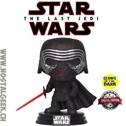 Funko Funko Pop Star Wars Last Jedi Kylo Ren Supreme Leader Phosphorescent Edition Limitée