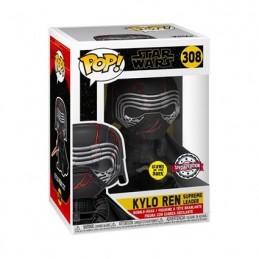 Funko Funko Pop Star Wars Last Jedi Kylo Ren Supreme Leader Phosphorescent Edition Limitée