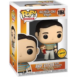 Funko Funko Pop 40 ans toujours puceau Andy Stitzer Holding Steve Austin Chase Edition Limitée