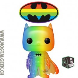 Funko Pop DC Heroes Batman (Rainbow Pride) Vaulted Vinyl Figure