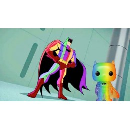 Funko Funko Pop DC Heroes Batman (Rainbow Pride) Vaulted