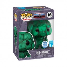 Funko Funko Pop Masters of the Universe He-Man (Art Series) + boîte de protection rigide en acrylique Edition Limitée