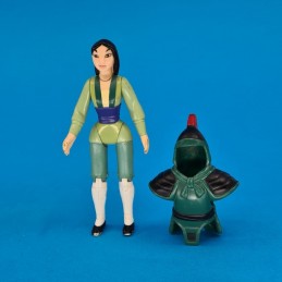 McDonald's Disney Mulan with armor second hand figure (Loose)