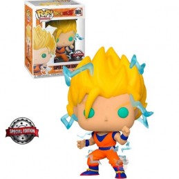 Funko Funko Pop Dragonball Z Super Saiyan Goku with energey Êxclusive Vinyl Figure