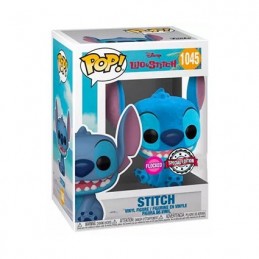 Funko Funko Pop Disney Lilo et Stitch - Smiling Seated Stitch Flocked Edition Limitée