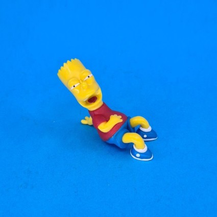 The Simpsons Bart Simpson laughing second hand figure (Loose)