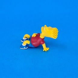 The Simpsons Bart Simpson laughing second hand figure (Loose)