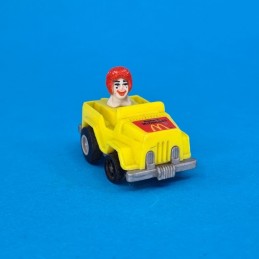 McDonald's Ronald McDonald in jeep second hand figure (Loose)