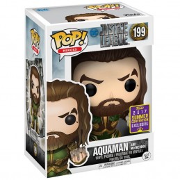 Funko Funko Pop! DC Justice League SDCC 2017 Justice League Aquaman with Mother Box Edition Limitée Vaulted