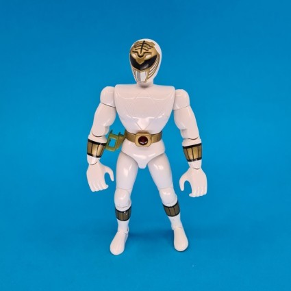 Power Rangers White Ranger second hand action figure (Loose)