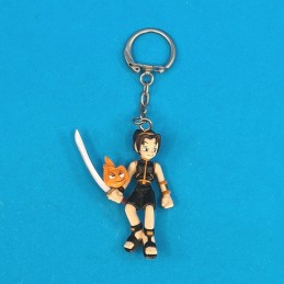 Shaman King Yoh Asakura porte-clés Figurine d'occasion (Loose)