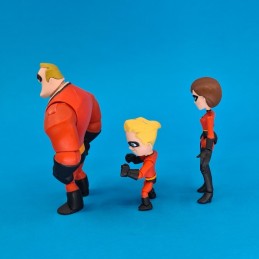 Disney The Incredibles Set of 3 second hand figures (Loose)