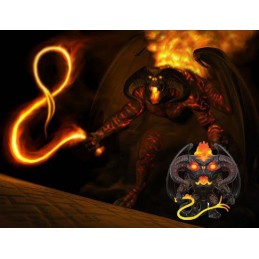 Funko Funko Pop! 15 cm Le Seigneur des Anneaux Balrog