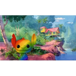 Funko Funko Pop Disney Stitch (Rainbow )