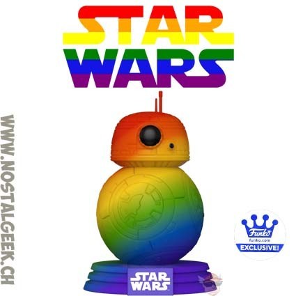 Funko Funko Pop Star Wars BB-8 (Rainbow) Exclusive Vinyl Figure Funko Funko Pop Star Wars BB-8 (Rainbow) Exclusive Vinyl Figure