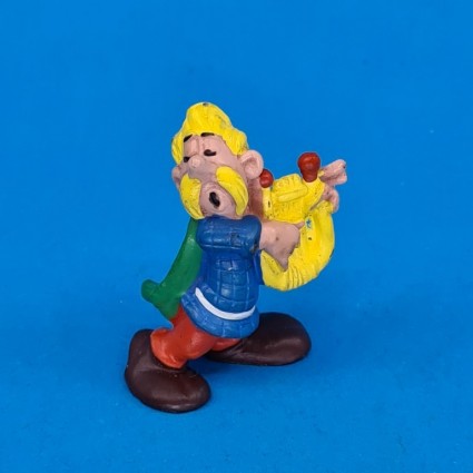 Plastoy Asterix & Obelix Troubadix 1974 second hand figure (Loose)