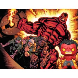 Funko Funko Pop Marvel Red Hulk Edition Limitée