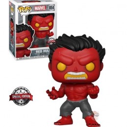 Funko Funko Pop Marvel Red Hulk Exclusive Vinyl Figure