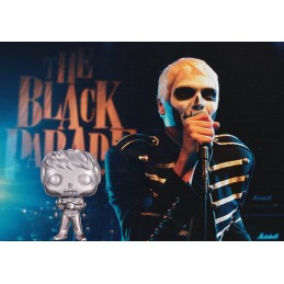 Funko Funko Pop N°41 Rocks My Chemical Romance Skeleton Gerard Way (Platinum) Vaulted Edition Limitée