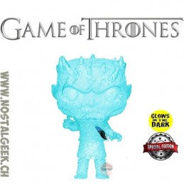 Funko Funko Pop Game of Thrones Night King (Crystal) Phosphorescent Edition Limitée