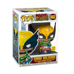 Funko Funko Pop Marvel Zombie Wolverine Phosphorescent Edition Limitée