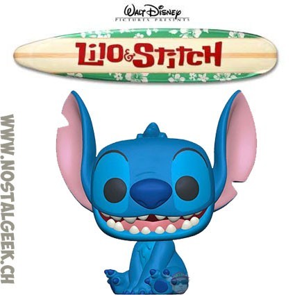 Funko Funko Pop N°1045 Disney Lilo et Stitch - Smiling Seated Stitch