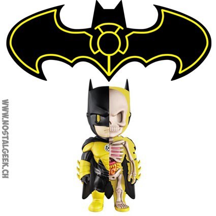 DC Comics Yellow Lantern Batman XXRay par Jason Freeny