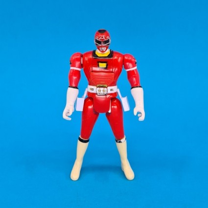 Bandai Power Rangers Red Ranger Flip Head second hand action figure (Loose)