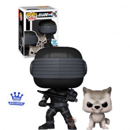 Funko Funko Pop Retro Toys G.I. Joe Snake Eyes with Timber Exclusive vinyl figure