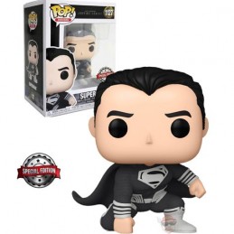 Funko Funko Pop! DC Justice League Superman (Black Suit) (Zack Snyder Cut) Edition Limitée