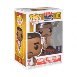 Funko Funko Pop N°111 Basketball NBA David Robinson Vaulted Edition Limitée