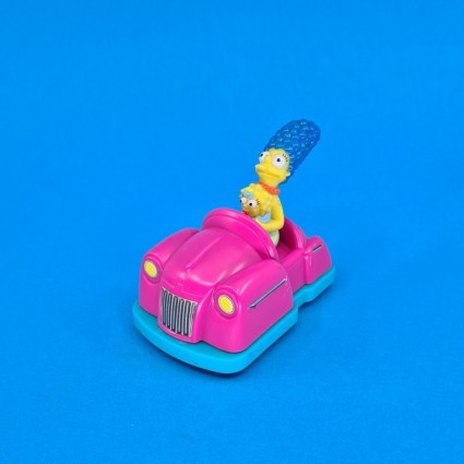 The Simpsons Marge et Maggie Simpson en voiture Figurine d'occasion (Loose)