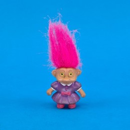 Soma Troll pink hair in dress second hand figure (Loose)