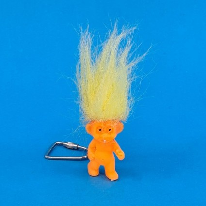 Trollorange yellow hair second hand figure keychain (Loose)