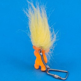 Trollorange yellow hair second hand figure keychain (Loose)