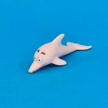 Plastoy Barbapapa dolphin second hand figure (Loose)