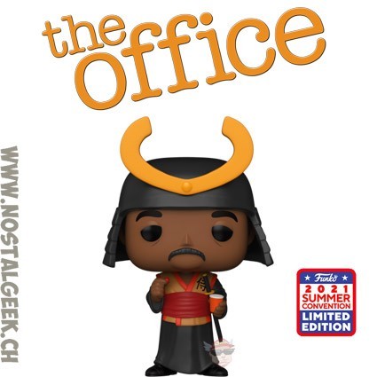 Funko Funko Pop SDCC 2021 The Office Stanley Hudson (Warrior) Edition Limitée