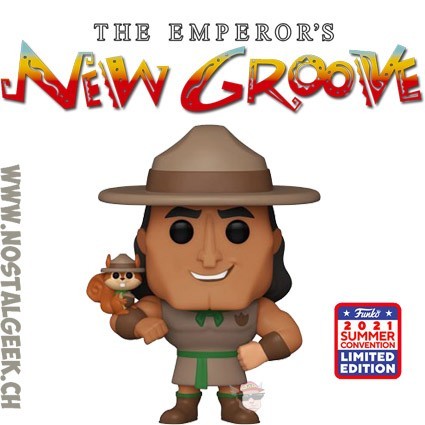 Funko Funko Pop Disney SDCC 2021 The Emperor's new Groove Kronk as Scout Leader Exclusive Vinyl Figure
