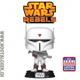 Funko Funko Pop SDCC 2021 Star Wars Rebels Imperial Super Commando Edition Limitée