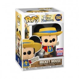 Funko Funko Pop SDCC 2021 Disney Mickey Mouse (The Three Musketeers) Edition Limitée